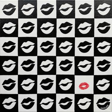 Print of Pop Art Love Paintings by ALLA GRANDE