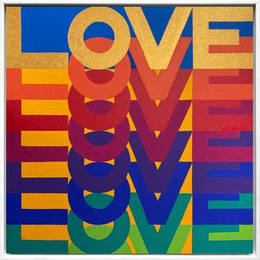 Original Pop Art Love Paintings by ALLA GRANDE