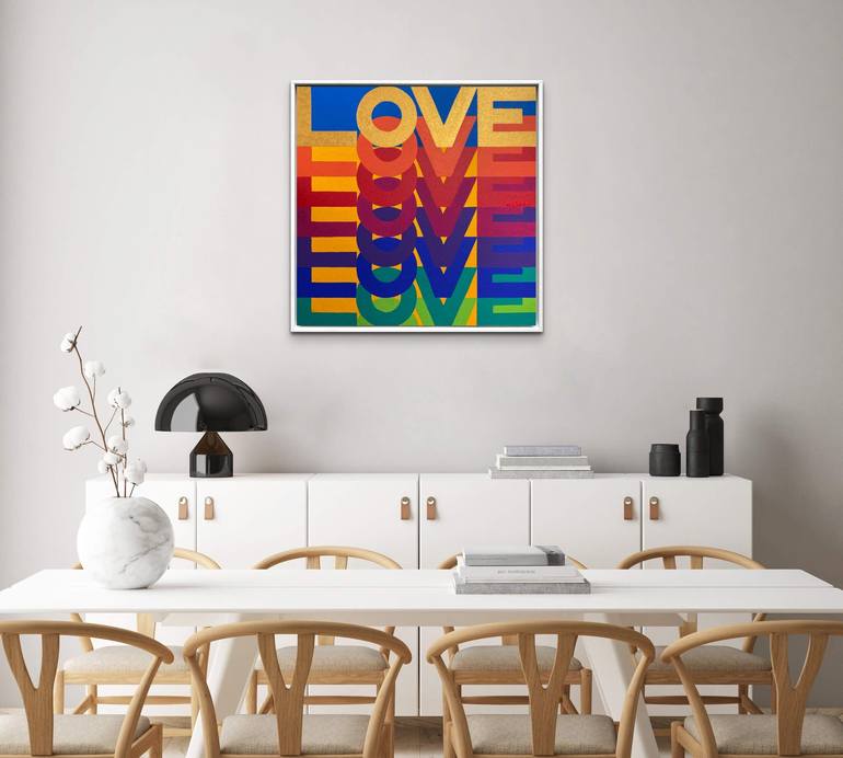 Original Love Painting by ALLA GRANDE