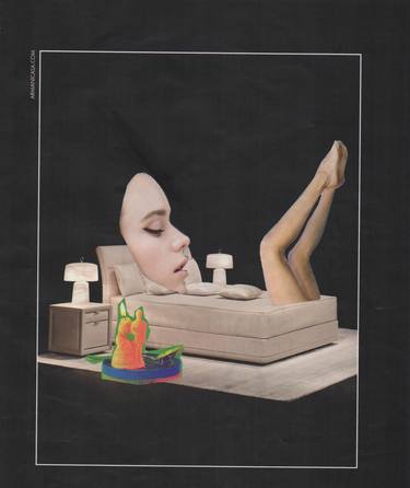 Print of Body Collage by Véronique Khammisouk