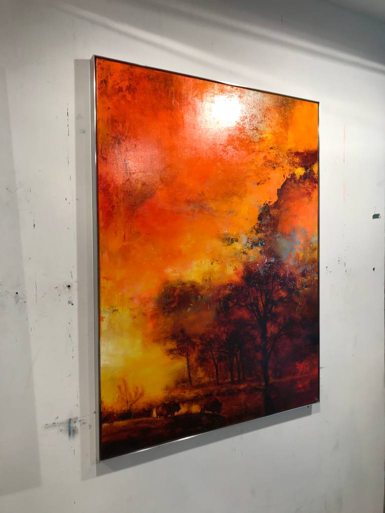 Original Expressionism Abstract Painting by Chris Veeneman