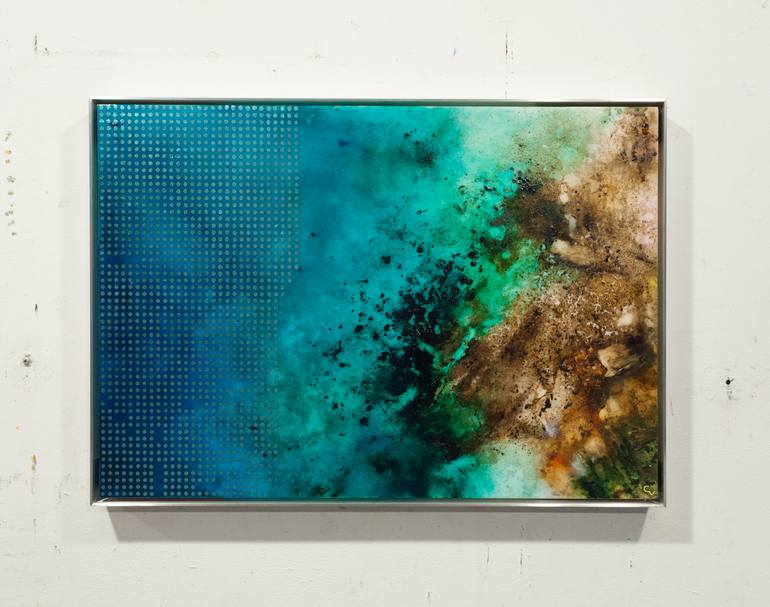 Original Abstract Water Painting by Chris Veeneman