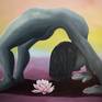Collection Yoga Painting Series