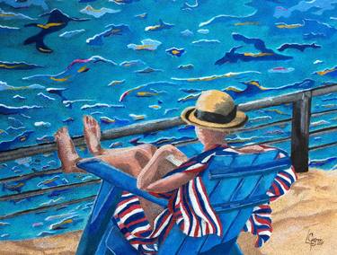 Original Beach Paintings by Lynda Gagnon