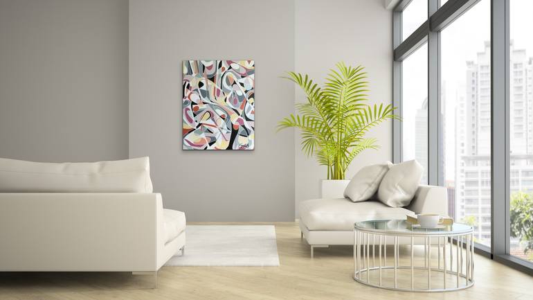 Original Abstract Painting by Lynda Gagnon