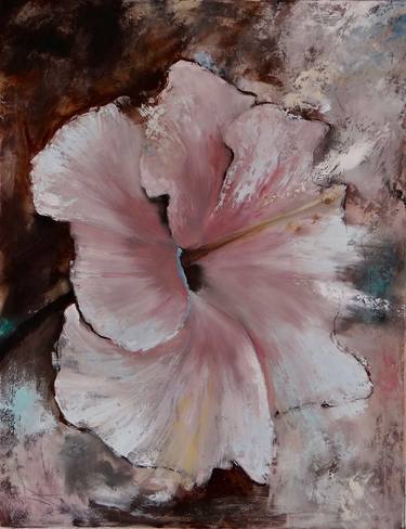 Print of Abstract Expressionism Floral Paintings by Florin Novac