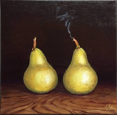 Smoked pears thumb