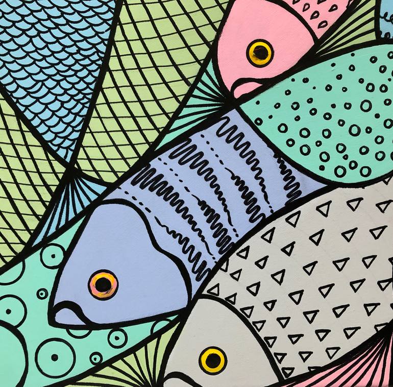 Original Figurative Animal Painting by Lena Smirnova