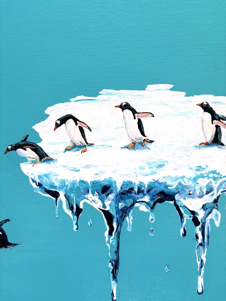 Original Figurative Animal Painting by Lena Smirnova
