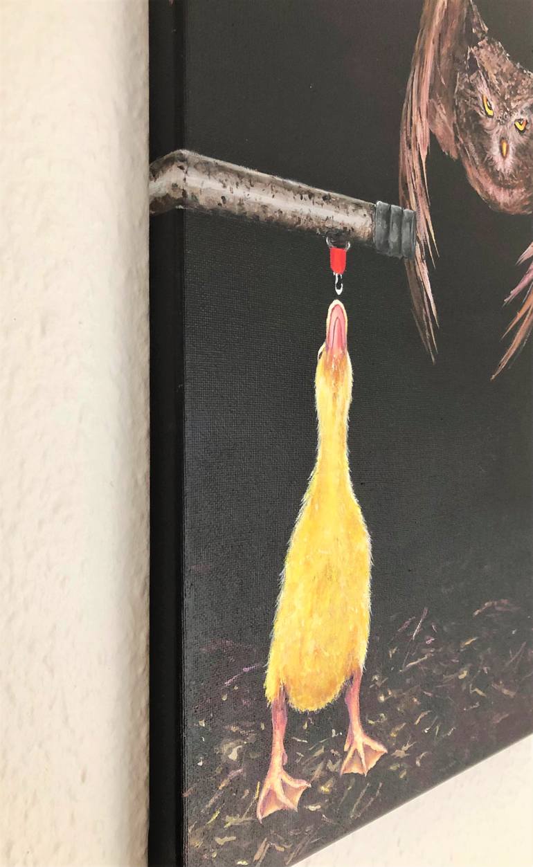 Original Conceptual Animal Painting by Lena Smirnova