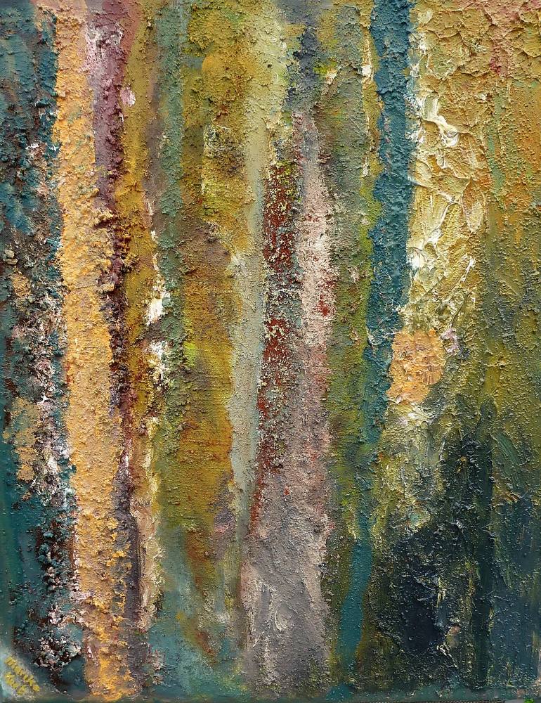 Original Abstract Nature Painting by Marike Koot
