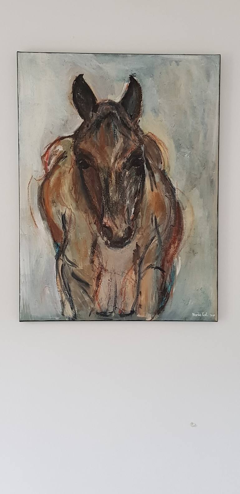 Original Conceptual Animal Painting by Marike Koot