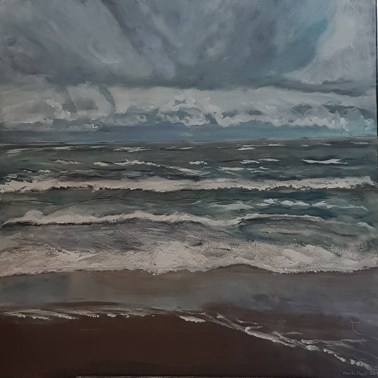 Original Seascape Painting by Marike Koot