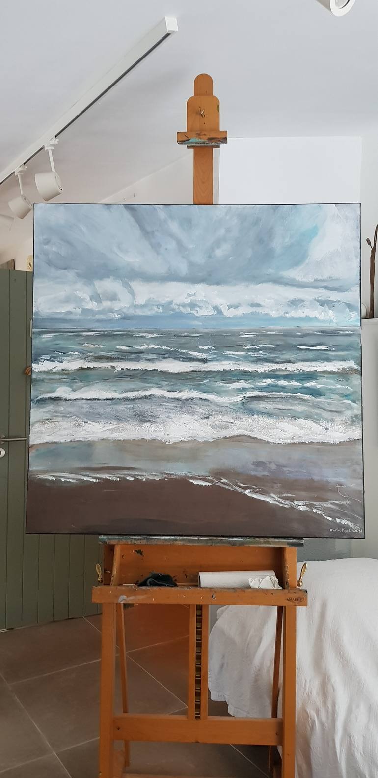 Original Seascape Painting by Marike Koot