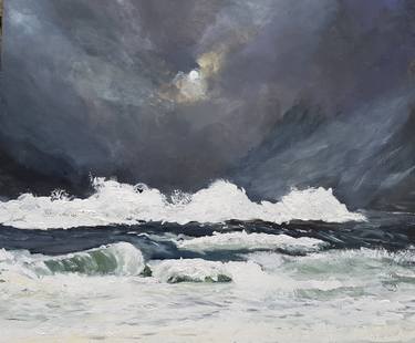 Original Contemporary Seascape Paintings by Marike Koot