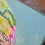 Unframed acrylic painting done on high quality canvas.