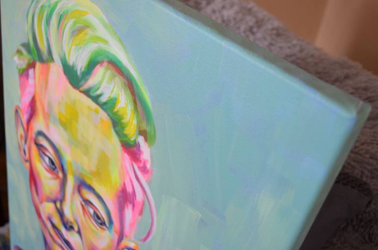 Original Abstract Expressionism People Painting by Nathan Versaw