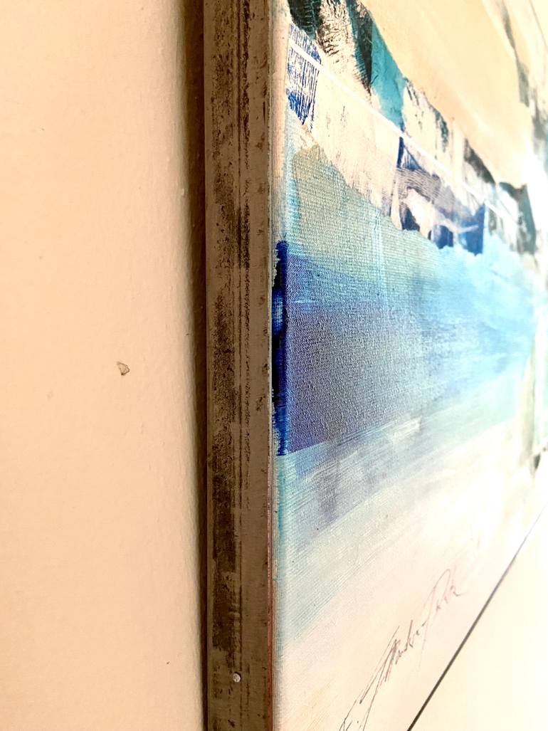 Original Contemporary Abstract Painting by Frances Schandera-Duarte