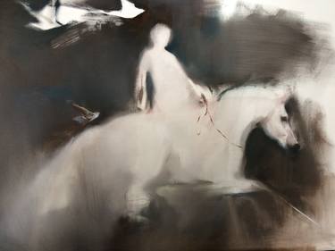 Original Horse Paintings by katja hannula