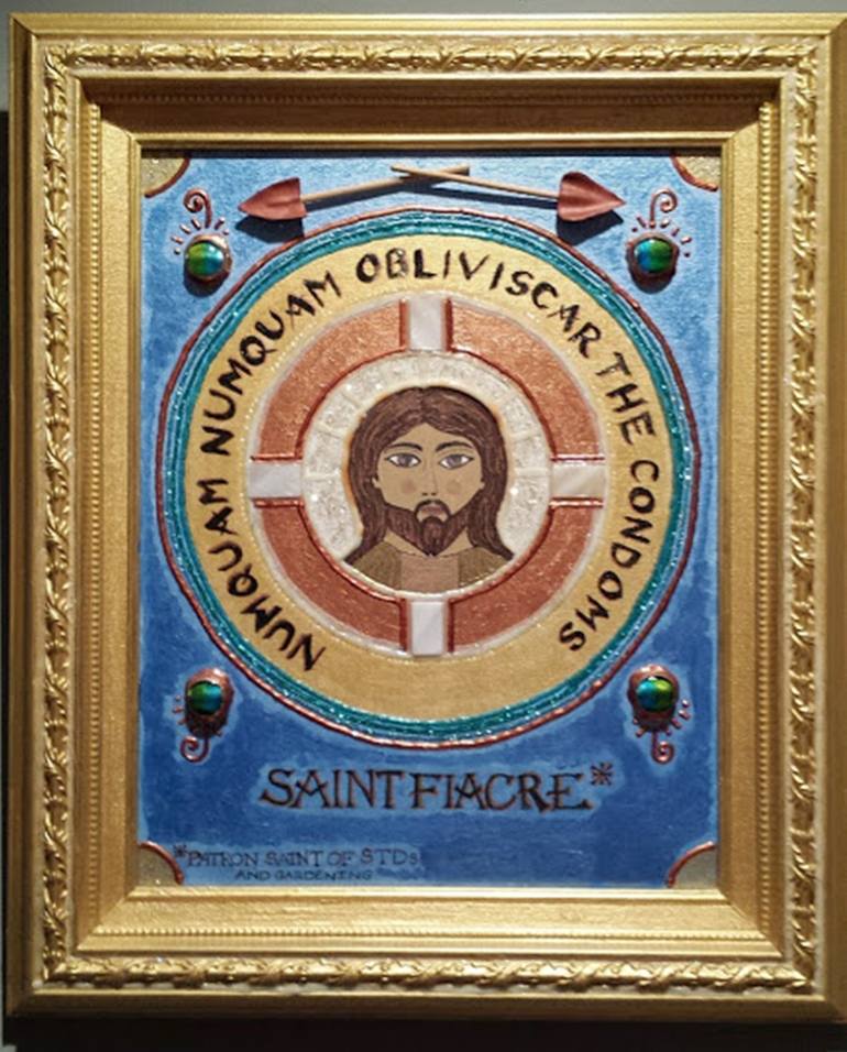 Original Conceptual Religion Painting by Michele Burns