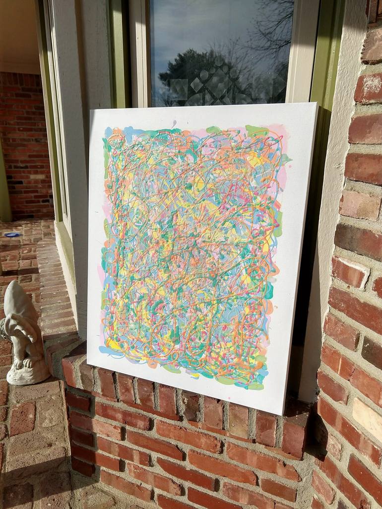 Original Abstract Painting by Michele Burns
