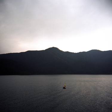 Untitled (Man in Boat on Hakone Lake), Japan thumb