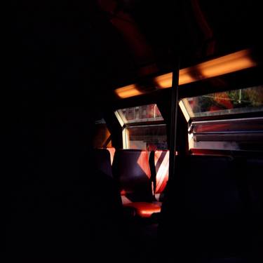Untitled (Red Train Seats), France - Limited Edition 3 of 9 thumb