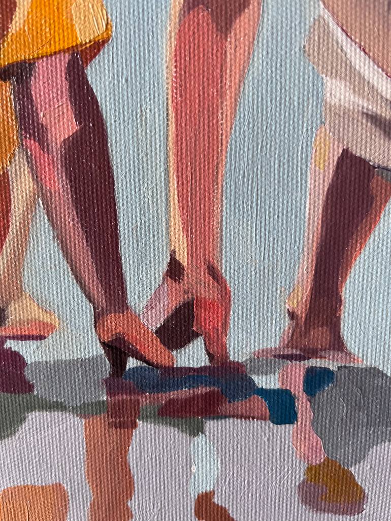 Original Figurative Children Painting by Ewa Krzywinska