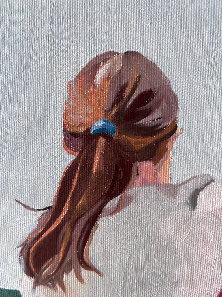 Original Figurative Children Painting by Ewa Krzywinska