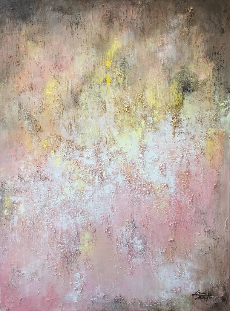 Original Modern Abstract Painting by Maria Miralles