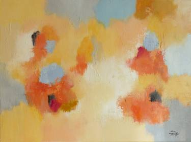 Original Abstract Painting by Maria Miralles