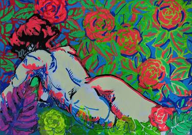 Original Nude Paintings by Raquel Sarangello