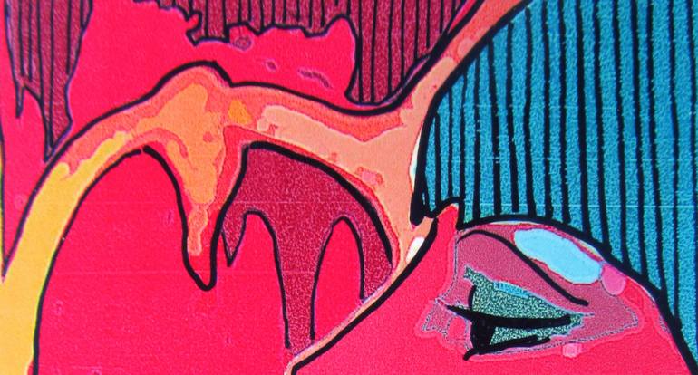 Original Digital Art Pop Culture/Celebrity Mixed Media by Raquel Sarangello