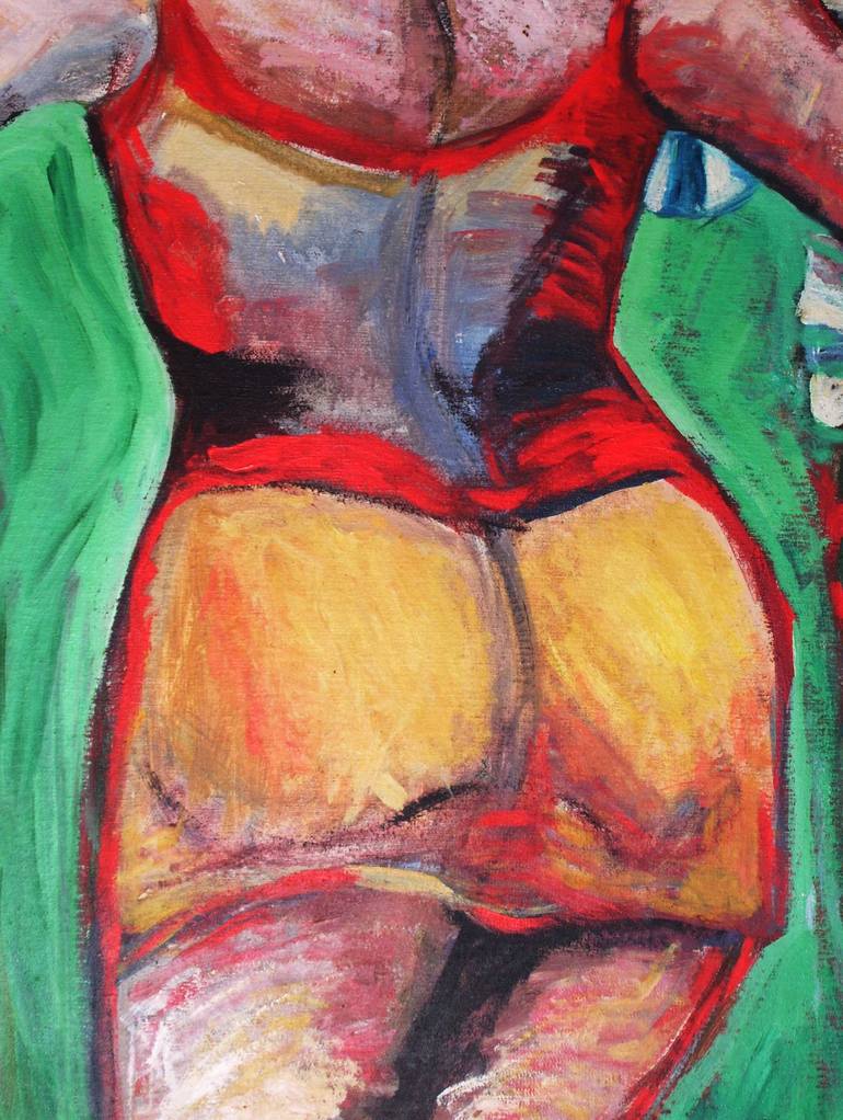 Original Expressionism Music Painting by Raquel Sarangello