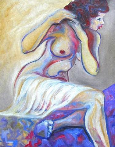 Print of Fine Art Erotic Paintings by Raquel Sarangello