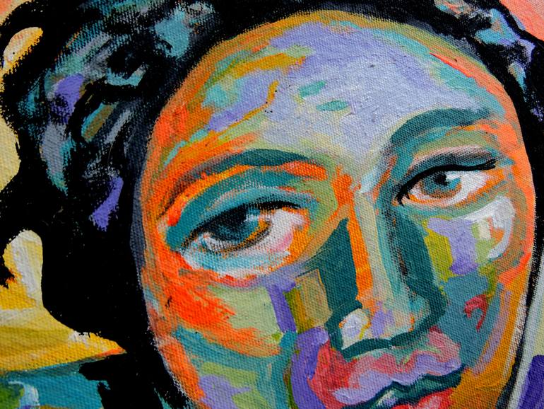 Original Figurative People Painting by Raquel Sarangello