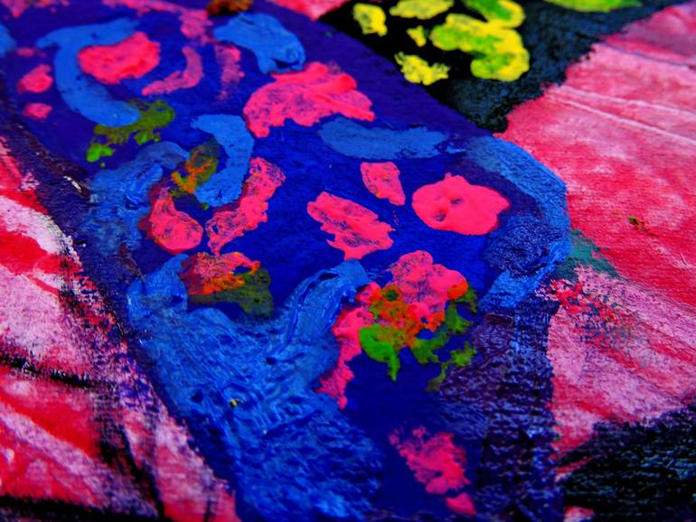 Original Figurative People Painting by Raquel Sarangello