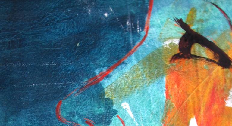 Original Figurative Love Painting by Raquel Sarangello