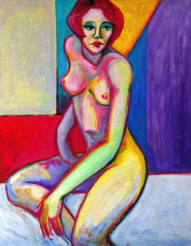 Original Fine Art Erotic Paintings by Raquel Sarangello
