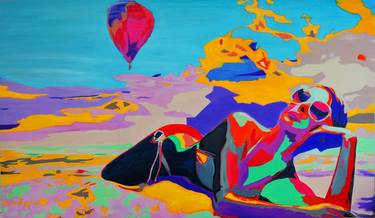 Print of Pop Art Beach Paintings by Raquel Sarangello