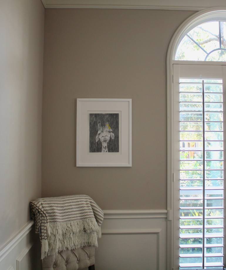 Original Expressionism Animal Drawing by Amanda Robblee