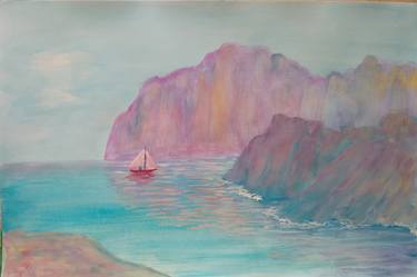 Print of Seascape Paintings by Joseph Verdejo