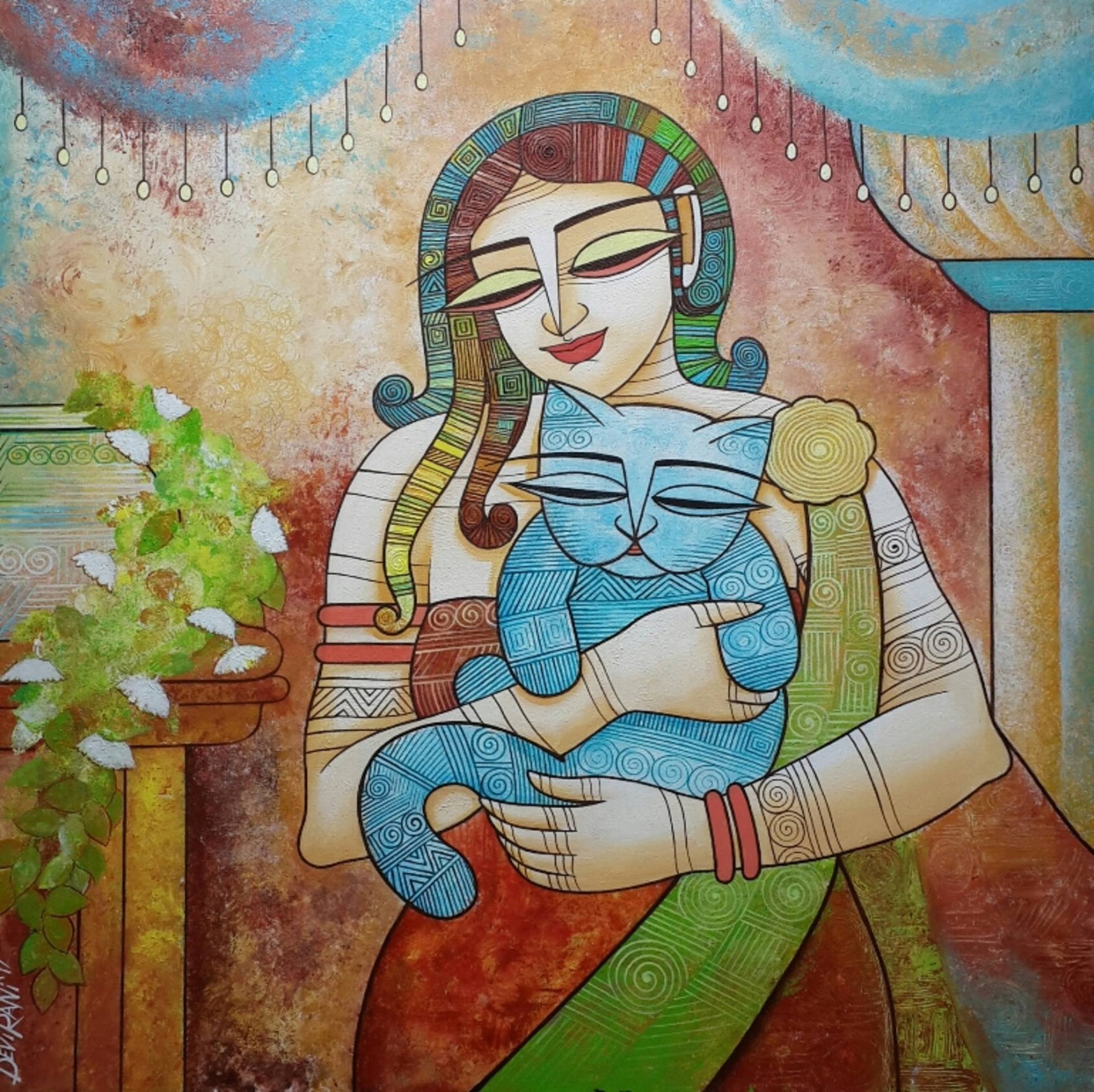 Love Painting by Devirani Dasgupta | Saatchi Art