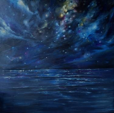 Original Realism Outer Space Paintings by Whitney Babin