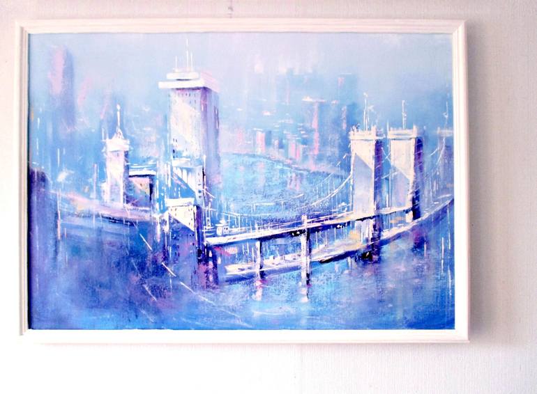 Original Impressionism Architecture Painting by Sergey Osipov