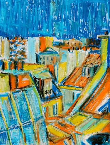 Print of Modern Places Paintings by Anicet Olivier