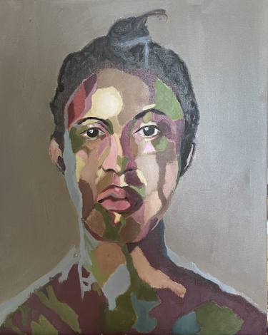 Original Expressionism Portrait Paintings by Benita Garvin