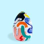 Ceramic Egg #3 by Talou Galanou
