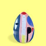 Ceramic Egg #5 by Talou Galanou