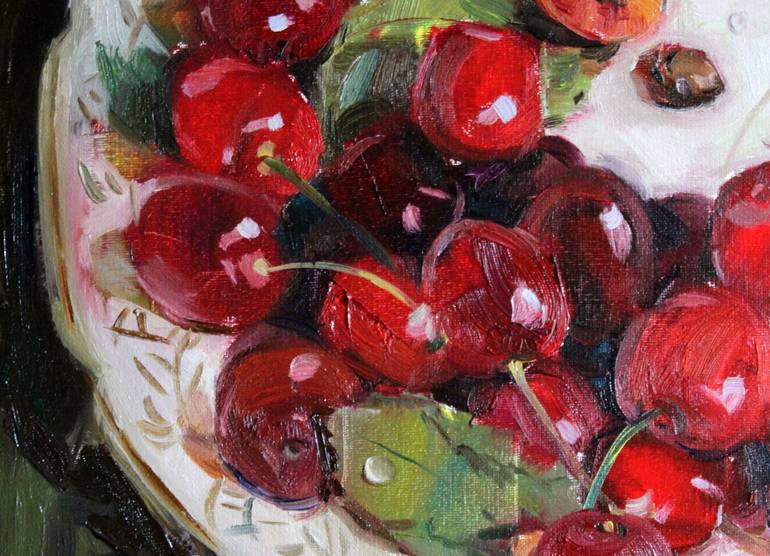 Original Food Painting by Vira Ustianska